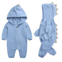 Infant Baby Boys Girls Romper For Newborn Baby  Dinosaur Hooded Romper Soft Cute Outfits Clothes Baby Boy Clothes 3 to 6 Months 2024 - buy cheap