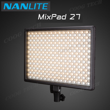 Nanguang Nanlite Mixpad 27/Mixpad 11 LED RGB Panel Light 3200K-5600K Dimmable 14 inch Photography Fill lighting RGB Soft Light 2024 - buy cheap