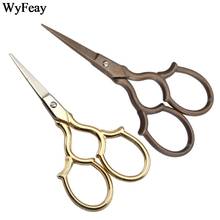 Innovative Zakka Stainless Steel European Retro Vintage Scissors Antique Floral Sewing Scissor Embroidery Tailor Shears Fabric 2024 - buy cheap