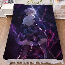 2019-March update Japanese Anime Fate/Grand Order Fate/EXTELLA Milk Fiber Bed Sheet & Flannel Blanket Summer Quilt 150x200cm 2024 - buy cheap