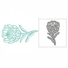 New Beautiful Peony Flower Plant 2020 Metal Cutting Dies for DIY Scrapbooking and Card Making Decor Embossing Craft No Stamps 2024 - buy cheap