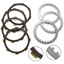 Motorcycle Accessories Clutch Friction Disc Plate Kit For Yamaha YB100 L5 L5T L5TA DX100 131-16321-00/4EU-16321-00 131-16324-00 2024 - buy cheap