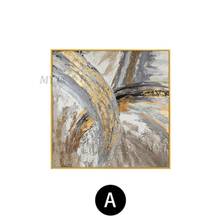 Color Change Abstract Modern Oil Painting On Canvas Wall Art Wall Painting For Live Room Home Decoration 100% Hand Painted 2024 - buy cheap