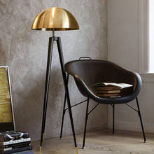 Lámpara de suelo de lujo para sala de estar, sofá con personalidad creativa, estilo nórdico y dorado, para el hogar 2024 - compra barato