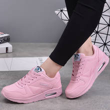 New Womens Air Cushion Fashion Casual Shoes 2020 Women Comfortable Breathable Sneakers Big Size Female Sapatilha Feminina Q040 2024 - buy cheap