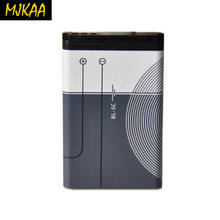 MJKAA 2pcs BL-5C BL5C BL 5C Replacement Li-ion Lithium Battery 1020mAh Batteries for Nokia 1112 1208 1600 2610 2600 n70 n71 2024 - buy cheap