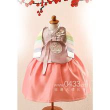 Conjunto para niños, vestido Hanbok tradicional de Corea para niños, traje para eventos étnicos, baile, Copaly, regalo para Cosplay de Halloween 2024 - compra barato