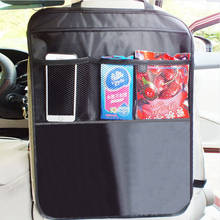 Universal Car Seat Back Organizer Storage Bag Waterproof Scuff Dirt Protector Cover For Child Baby Kid Anti Kick Mat Pad 2024 - buy cheap