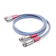 Бесплатная доставка аудиокабель SQ-88B посеребренный кабель соединительный кабель XLR провод с блестками XLR кабель 2024 - купить недорого