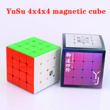 Yongjun Yusu M Магнитный 4x4x4 магический куб 4x4 скоростной куб 2x2x2 3x3x3 Кубик-головоломка 5x5x5 кубики для соревнований cubo magico 2024 - купить недорого