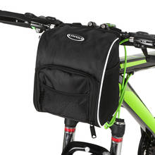 Lixada-bolsa frontal para bicicleta de montaña, bolsa para manillar, cesta, alforja con cubierta para lluvia, accesorios para bicicleta 2024 - compra barato