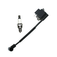 Ignition Coil + Spark Plug fit for Stihl FS70R Brushcutter FC70C 4144 400 1131 CMR6H 2024 - buy cheap