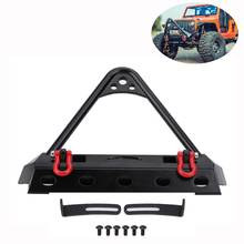 NEW 1/10 RC Crawler Aluminum Stubby Stinger Front Bumper for Traxxas TRX4 Axial SCX10 SCX10II 90046 Tamiya CC01 2024 - buy cheap