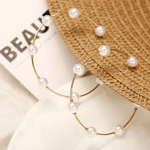 Bls-miracle-Pulseras ajustables de varias capas para mujer, brazaletes de perlas artificiales de Metal dorado, joyería 2024 - compra barato