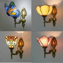 Luminária de parede estilo turco, lâmpada de parede em vidro manchado estilo vintage para quarto, corredor, banheiro, mala 2024 - compre barato