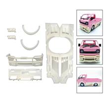 1/10 Plastic White  Surrounded Kits Decoration Cover Parts for WPL D12 Model RC Car Replacement Parts 2024 - buy cheap