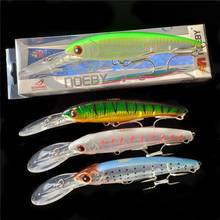 Noeby 4pcs 16cm 70g slow sinking Fishing Lure Hard Bait Wobblers for trolling Crankbaits Bass Pike Professional Minnow bait 2024 - buy cheap