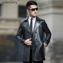 2020 Genuine Leather Jacket Men Clothing 100% Real Sheepskin Coat Slim Fit Men's Windbreaker Casacas Para Hombre XZ1881 KJ5607 2024 - buy cheap