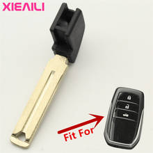 XIEAILI 20 шт Пустой Uncut удаленный умный ключ лезвие для Toyota Camry/Reiz/RAV4 S323 2024 - купить недорого