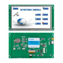 Módulo de pantalla TFT LCD UART de 7 pulgadas, con placa controladora + Software, compatible con PIC/ STC/ DSP/cualquier microcontrolador 2024 - compra barato