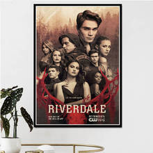 Filme presente riverdale temporada 3 série de tv mostrar arte poster imprime luz pintura da parede lona imagem para a decoração do quarto 2024 - compre barato