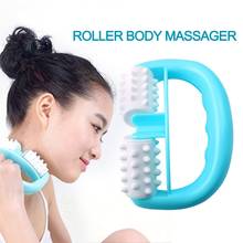 Handheld Full Body Anti Cellulite Massage Cell Roller Massager Mini Wheel Ball Foot Hand Body Neck Head Leg Pain Relief 2024 - buy cheap