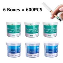 600pcs Set Disposable Smoking Filter Pipe Cigarettes Filter Holder Reduce Tar Cleaning Container Smoking Accessories Acrylic 2024 - buy cheap