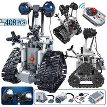 408pcs City Remote Control Intelligent Robot Model Building Blocks Electric RC Robots Bricks Gifts Toys to Boys 2024 - buy cheap