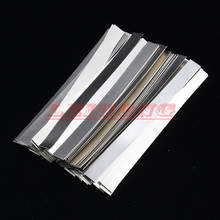 100pcs 0.1mm x 3mm x 100mm Quality low resistance 99.96% pure nickel Strip Sheets for battery spot welding machine 2024 - buy cheap