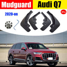 Mudflasp FOR Audi Q7 2020 2021 Mudguards Fender Mud Flap Guard Splash Mudguard Fenders car accessories auto styline Front Rear 2024 - buy cheap