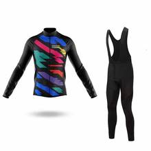 SPTGRVO-Conjunto de ropa de ciclismo profesional para hombre y mujer, maillot y Camiseta larga de primavera para bicicleta de montaña, 2020 2024 - compra barato