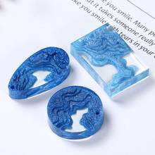 Ocean Island Pendant Resin Molds Silicone Molds Jewelry Making Epoxy Resin Craft  Dried Flower Resin Decorative DIY Hand Crafts 2024 - buy cheap