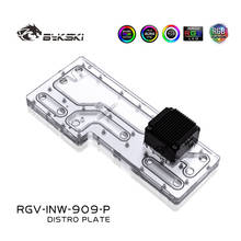 Tanque de acrílico BYKSKI para En WIN 909 funda de ordenador/3PIN D-RGB 5 V/bomba de DDC Combo Cool canal de agua solución 2024 - compra barato