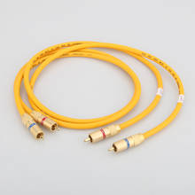 Pair Van Den Hul The D-102 III HYBRID (Halogen F) RCA Audio Interconnect Cable Hi-end 2RCA Male to Male Audio Cable 2024 - buy cheap