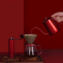 Timemore-Caja de regalo de café hecha a mano, molinillo de granos para el hogar, utensilios de café rojo chino, paquete de 7, cafetera para regalo de vacaciones 2024 - compra barato