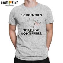 Camiseta de Chernobyl para hombre, camisa 3,6 de algodón con cuello redondo, manga corta, talla grande, 100% 2024 - compra barato