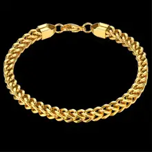 Hiphop Cuban Chain Link Bracelets For Men Gold Color Stainless Steel Braslet 2020 Hand Chain Bracelet Male Jewelry Dropshipping 2024 - buy cheap