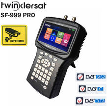 Twinkler-Localizador de satélite SF-999 Pro HD, Combo DVB S2 DVB T2 DVB, pantalla LCD de 4,3 pulgadas, analizador de espectro, probador de cámara CCTV en CVBS 2024 - compra barato