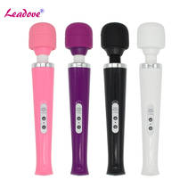 10 Speeds USB Rechargeable Magic Wand Massager AV Vibrator Clit Stimulation Squirt Vibe Sex Toys Sex Product for Women AV0042 2024 - buy cheap