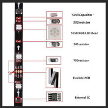 Пиксельный светодиодный контроллер SP501E WiFi с 12 В постоянного тока WS2811 светодиодная полоса освещения Набор 30/60/пикселей/м 1 Ic управление 3 светодиода цифровая смарт-полоса 2024 - купить недорого
