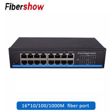 16 Port Gigabit Switch bps Full-Duplex Gigabit Ethernet Switches 10/100/1000M 2024 - buy cheap