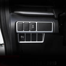 Interruptor de faro de coche con lentejuelas, ajuste de moldura Interior para Mitsubishi Eclipse Cross 2018 2019, accesorios 2024 - compra barato