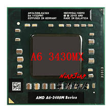 AMD A6-Series A6-3430MX A6 3430 M X 1,7 GHz четырехъядерный процессор AM3430HLX43GX разъем FS1 2022 - купить недорого