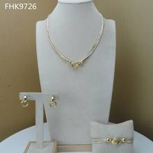 Yuminglai dubai joias finas femininas, conjuntos de joias de design simples fhk9726 2024 - compre barato