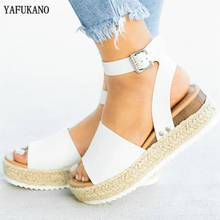 2020 Women Sandals Plus Size Wedges Shoes For Women High Heels Sandals Summer Shoes Flip Flop Chaussures Femme Platform Sandals 2024 - buy cheap