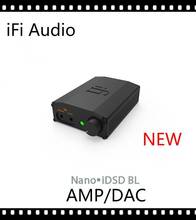 Amplificador IFi Audio Nano IDSD BL, decodificador de etiquetas negro, MQA Burr-Brown, Multibit DSD256, solución de Hardware portátil, DSD, USB, DAC AMP 2024 - compra barato