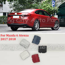 Крышка QX для Mazda6 Mazda 6 Atenza 2017 2018, крышка заднего бампера, буксировочного крюка, крышка буксирного крюка, крышка прицепа, буксировочная крышка, отделка капота 2024 - купить недорого