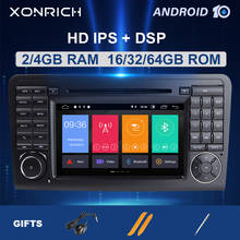 Radio Multimedia con GPS para coche, Radio con reproductor, Android 10, 2 Din, navegador, estéreo, para Mercedes Benz ML, W164, X164, ML350, ML500, GL320 2024 - compra barato