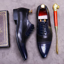 Мужские кожаные туфли; деловые модельные туфли; мужские брендовые туфли из натуральной кожи Bullock; Черные слипоны; свадебные мужские туфли; zapatos de hombre 2024 - купить недорого