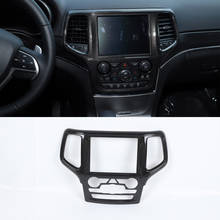 Panel de navegación GPS para Jeep Grand Cherokee, moldura Interior, ABS, 2019 Up, consola Central 2024 - compra barato